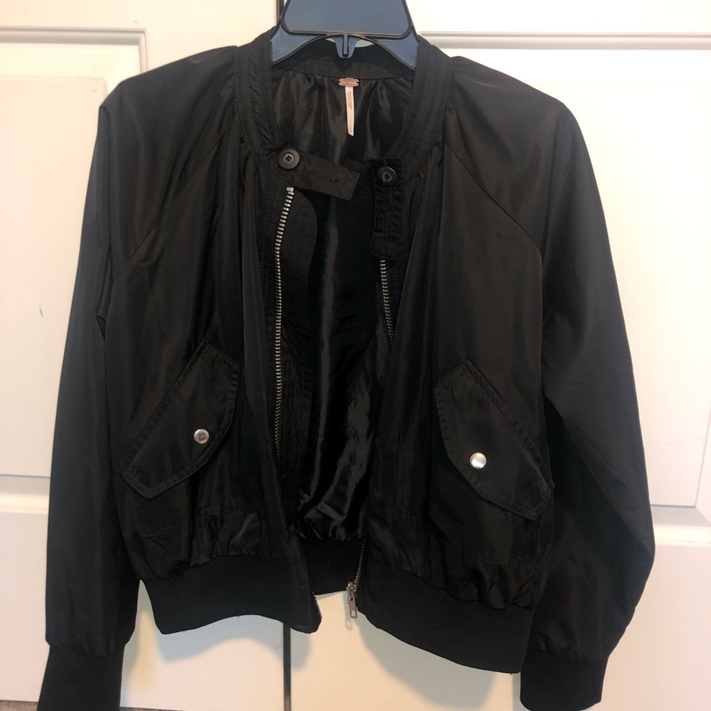 Free People Black Jacket